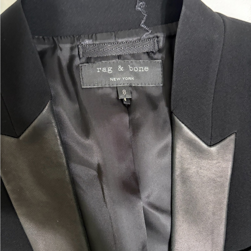 rag & bone Black blazer - Picture 2 of 3